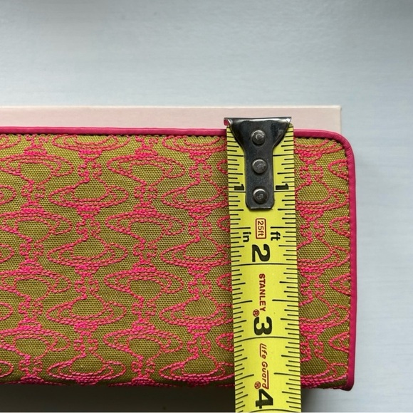 Vivienne Westwood Orb Monogram Canvas Wallet - Picture 8 of 8